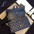 Chanel 2.55 middle size dark blue original lambskin